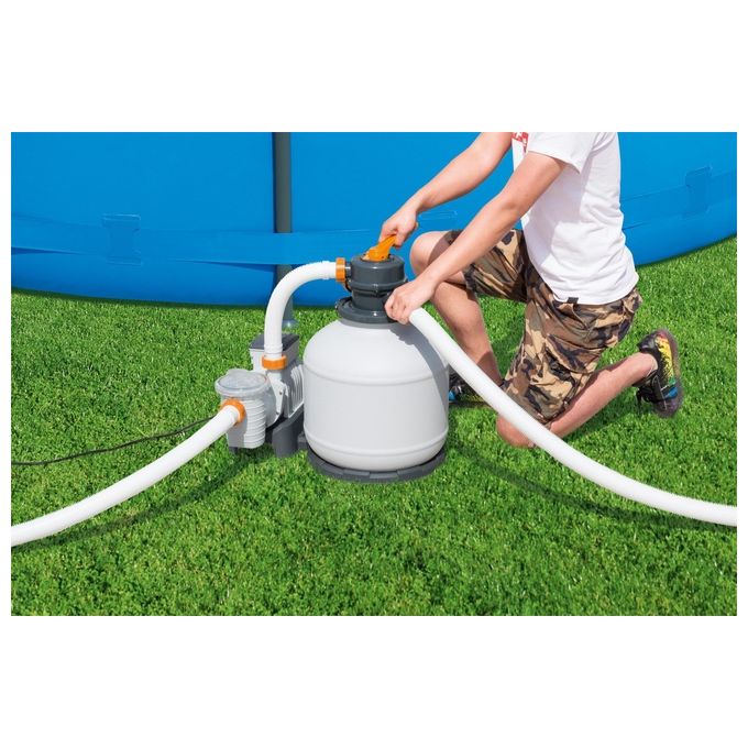 BESTWAY Filtro Piscine a Pompa Sabbia j5 5600