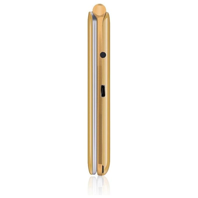 Brondi President Telefono Cellulare Dual Sim 3'' Oro