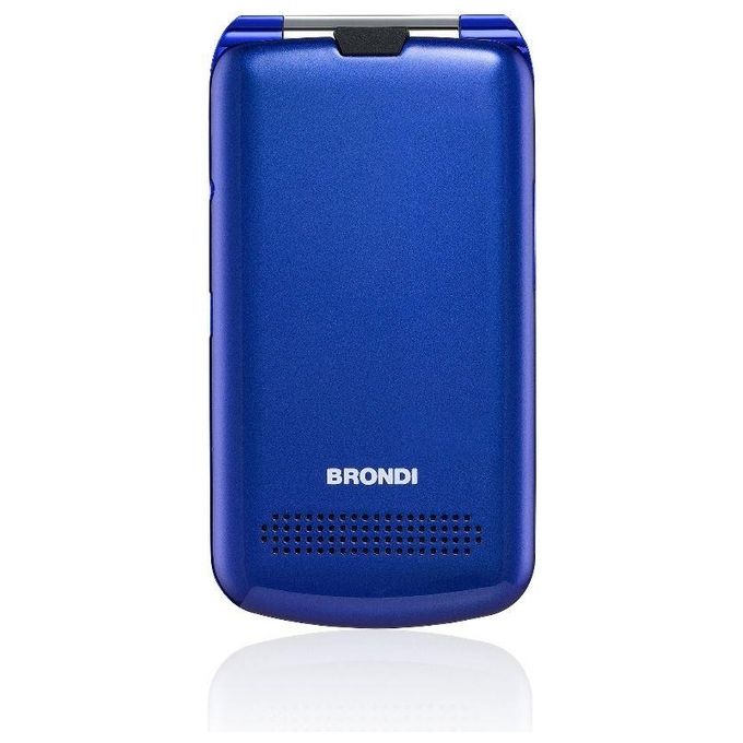 Brondi President Telefono Cellulare Dual Sim 3'' Blu