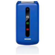 Brondi President Telefono Cellulare Dual Sim 3'' Blu