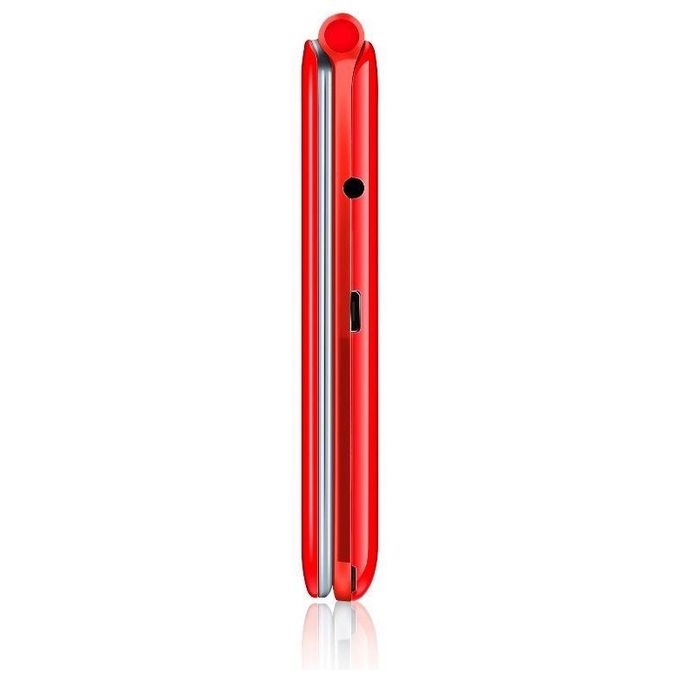 Brondi President Telefono Cellulare Dual Sim 3'' Rosso
