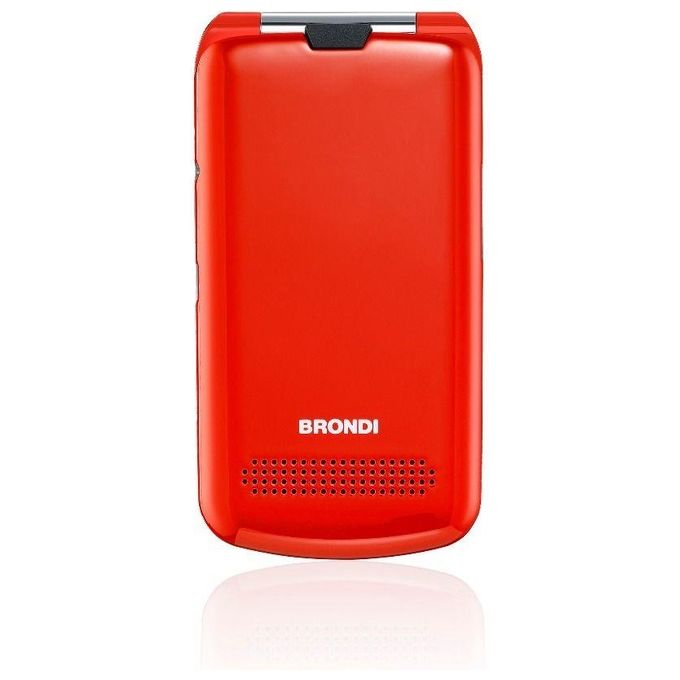 Brondi President Telefono Cellulare Dual Sim 3'' Rosso