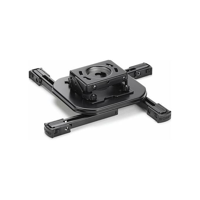 Chief RSAU Supporto Universale per Proiettore da Soffitto Peso Massimo 11,3 Kg Rotazione 360° colore Nero