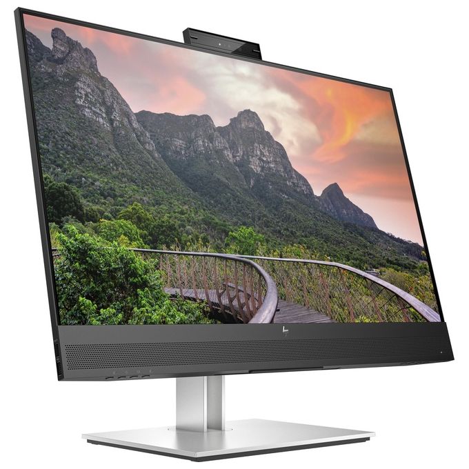 HP 40Z29AT#ABB E27m G4 Monitor per Videoconferenze 27'' QHD IPS USB-C Webcam 5MP Altoparlanti colore Argento