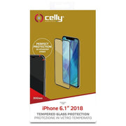 Celly Proteggi Schermo 3D Glass per iPhone Xr Nero