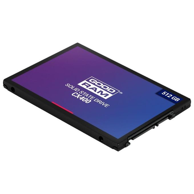 GOODRAM SSDPR-CX400-512-G2 CX400 gen.2 SSD 512 GB 2.5'' SATA III 3D TLC NAND colore Nero