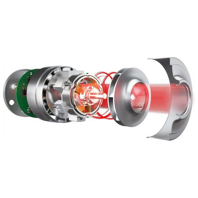 Hoover HF522STH 011 H-Free 500 Aspirapolvere Scopa Senza Sacchetto Ciclonica 0,45 L 45 min autonomia colore Grigio Titanio