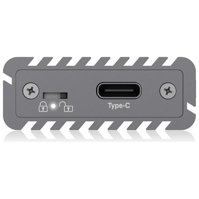 Raidsonic ICY BOX IB-1817M-C31 M.2 Alloggiamento Ssd Grigio