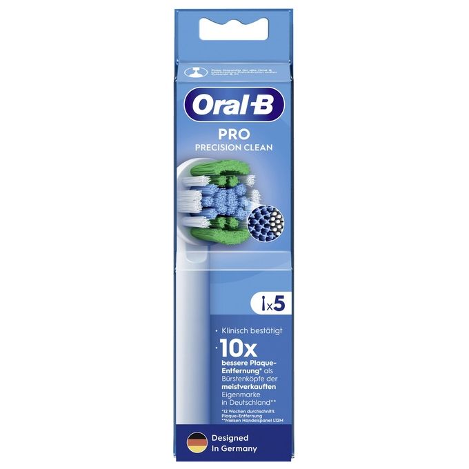 OBraun Oral-B Testine di Ricambio Pro Precision Clean 5 Pezzi