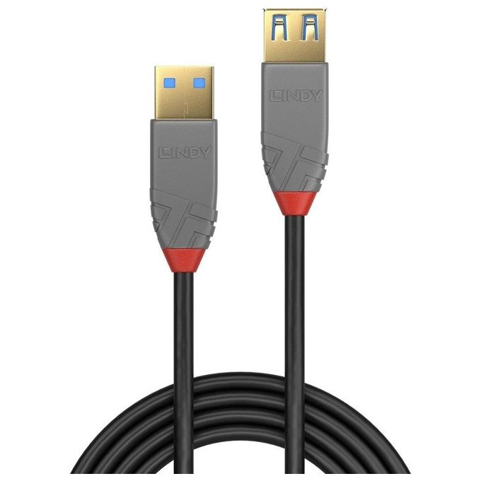 Lindy Prolunga Usb 3.2 Tipo A 5Gbit-s 1mt