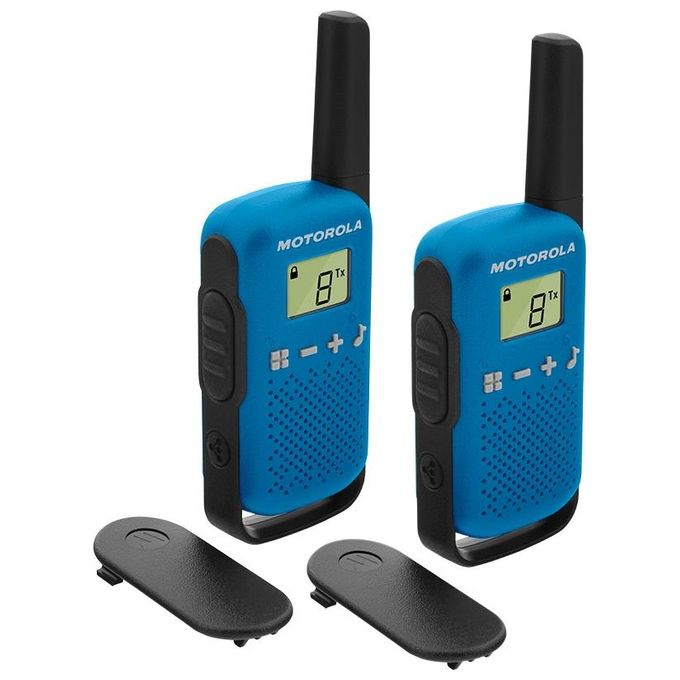 Motorola TALKABOUT T42 Ricetrasmittente 16 Canali Nero-Blu