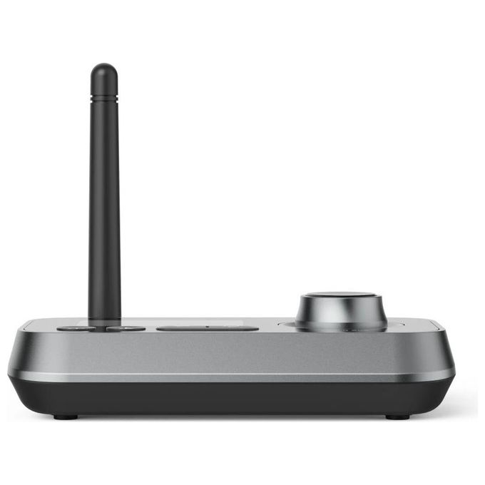 Hama 00205322 Link.it Duo Adattatore Bluetooth Trasmettitore e Ricevitore 2 in 1 Bluetooth 5.2 aptX Low Latency Portata 10 m colore Nero