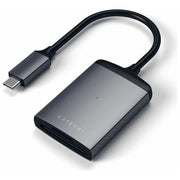 Satechi ST-TCU3CRM Lettore di Schede USB-C UHS-II MicroSD SD 312 Mbit-s colore Grigio