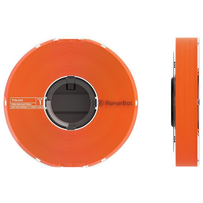 MakerBot 375-0005A Tough Precision Material Filamento 3D PVA 750 g Temperatura Estrusore 210 °C colore Safety Orange