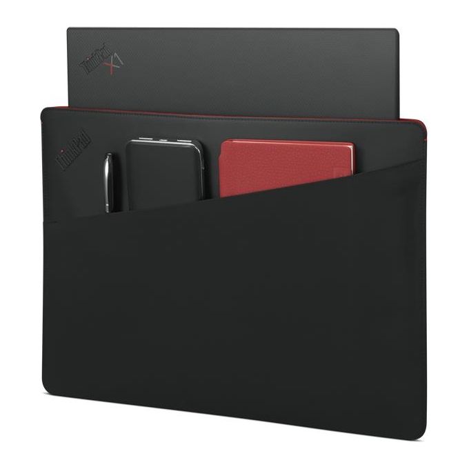Lenovo 4X41L51715 ThinkPad Professional Sleeve Custodia per Laptop 13'' con Scomparto Frontale e Chiusura Magnetica colore Nero