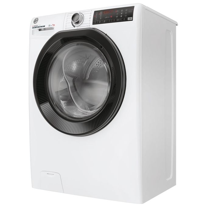 Hoover H-Wash 350 H3WPS4376TAMB6-S Lavatrice carica frontale Slim 7 Kg Classe A Centrifuga 1300 giri Profondita' 44 cm Inverter Funzione Vapore