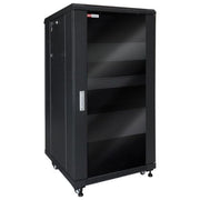 WP Europe WPN-RNV-22606-B Serie RNV Armadio Rack Audio Video 19 pollici 22U Vetro Temperato Nero