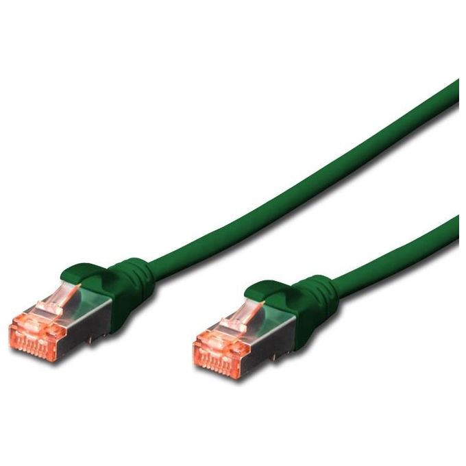 WP Europe Cavo di Rete 05mt Cat6 SF-UTP S-FTP Verde