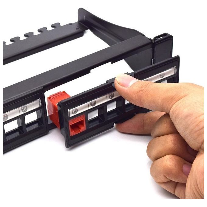 Wp Europe Patch Panel 19 Utp Mod Vuoto 1U