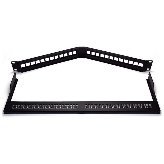 Wp Europe Patch Panel 19 Utp Angolare Vuoto 1U