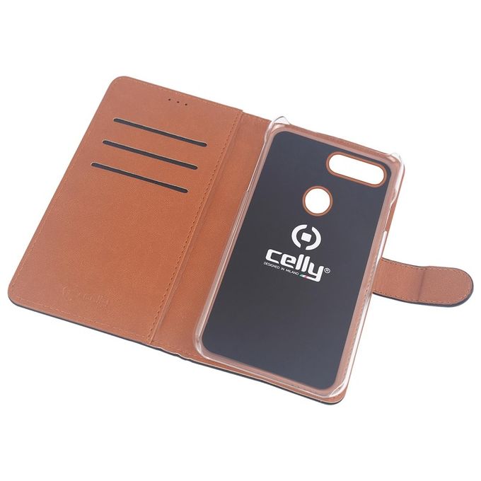 Celly Wally Case per Huawei Y9 2018 Nero