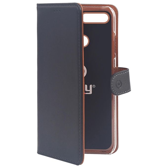 Celly Wally Case per Huawei Y9 2018 Nero