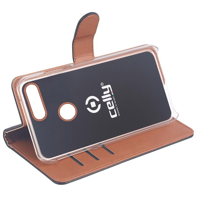 Celly Wally Case per Huawei Y9 2018 Nero