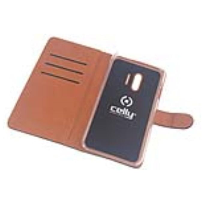 Celly Wally Case per Samsung Galaxy J4 2018 Nero
