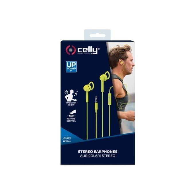 Celly Auricolare Stereo Cablato 3,5mm Active LG