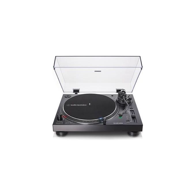 Audio-Technica AT-LP120XUSBBK Giradischi a Trasmissione Diretta Manuale USB 33-45-78 rpm Preamplificatore Phono colore Nero
