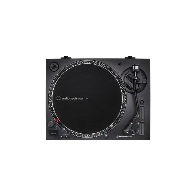 Audio-Technica AT-LP120XUSBBK Giradischi a Trasmissione Diretta Manuale USB 33-45-78 rpm Preamplificatore Phono colore Nero