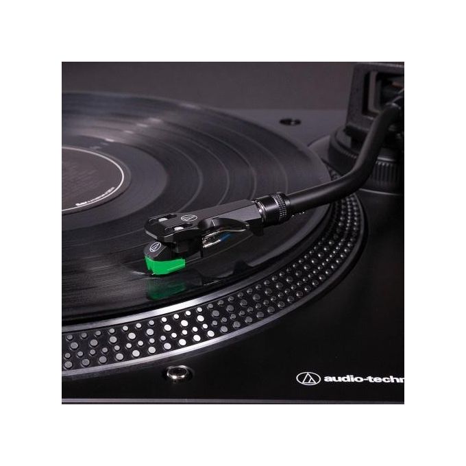 Audio-Technica AT-LP120XUSBBK Giradischi a Trasmissione Diretta Manuale USB 33-45-78 rpm Preamplificatore Phono colore Nero