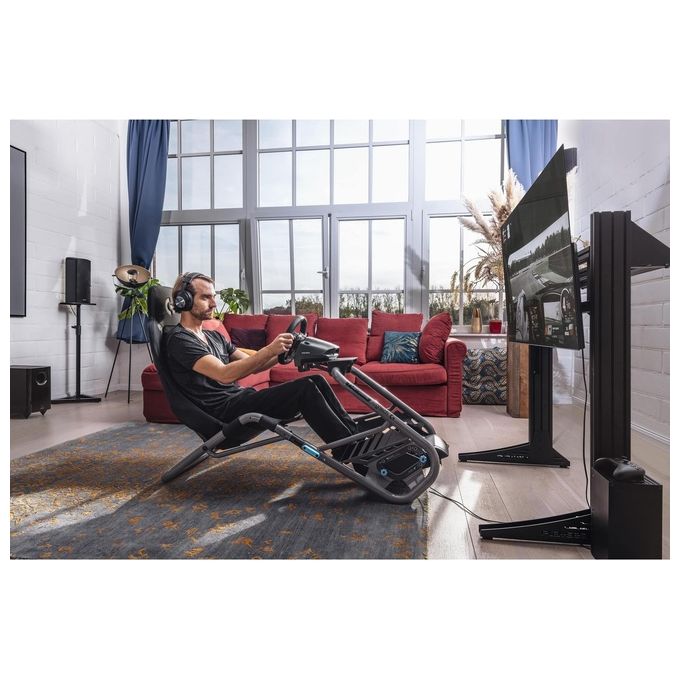 Playseat G.00320 Trophy Logitech G Edition Sim Racing Cockpit regolabile supporto volante 120 Kg colore Nero