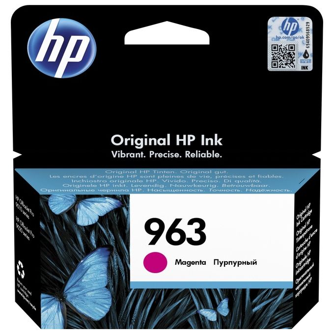 HP 963 Cartuccia d'Inchiostro Originale Magenta