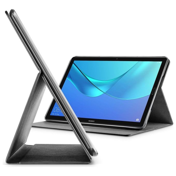 Cellular Line Custodia Stand Folio per MediaPad M5 10,8'' Nero