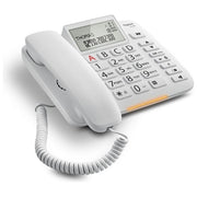 Gigaset DL380 Telefono Fisso Grandi Tasti Bianco