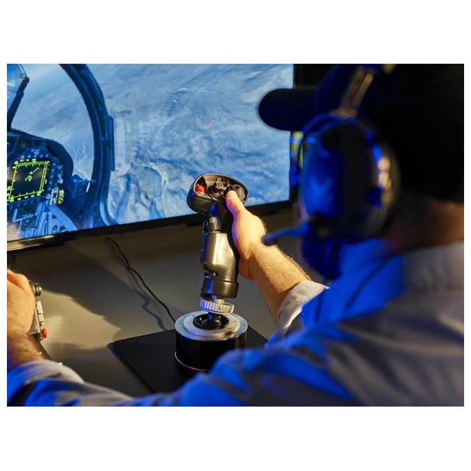 Thrustmaster F-A-18C Hornet HOTAS Joystick Nero