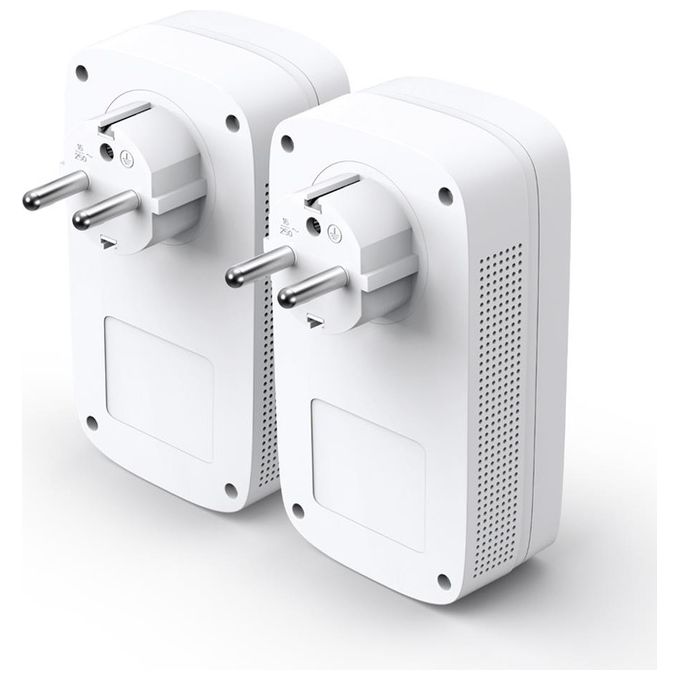 TP-LINK TL-PA8030P KIT Powerline AV1200 con 3 porte Gigabit e presa passante