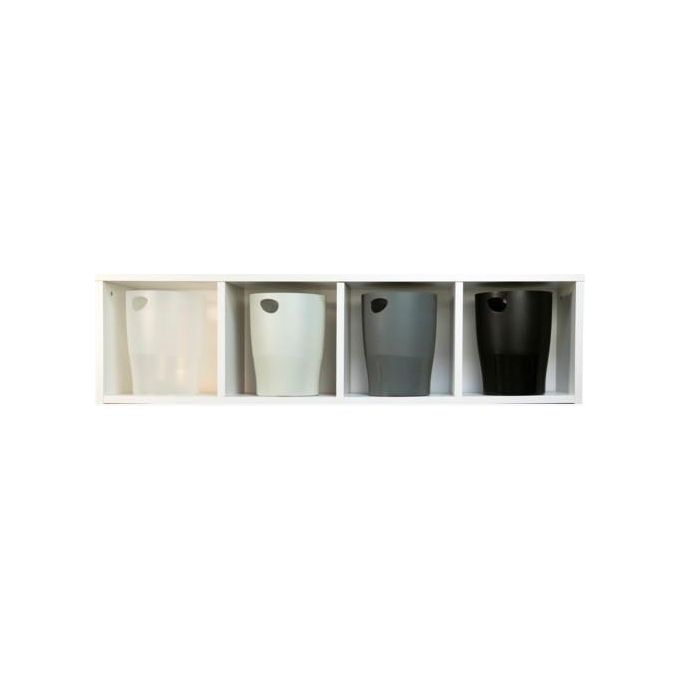 Exacompta Cestino Gettacarte Ecobin Grigio