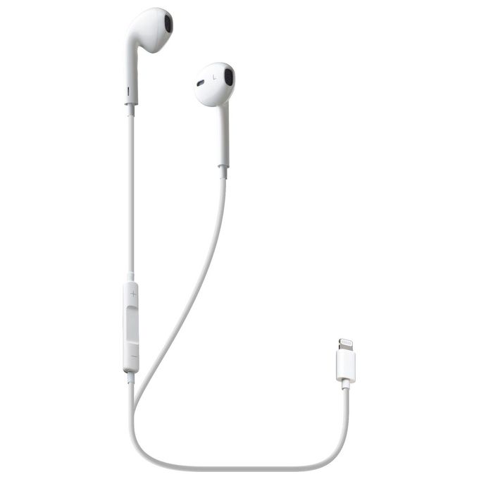 Cellular Line Auricolari Swan Stereo a Capsula con Remote Control per iPhone