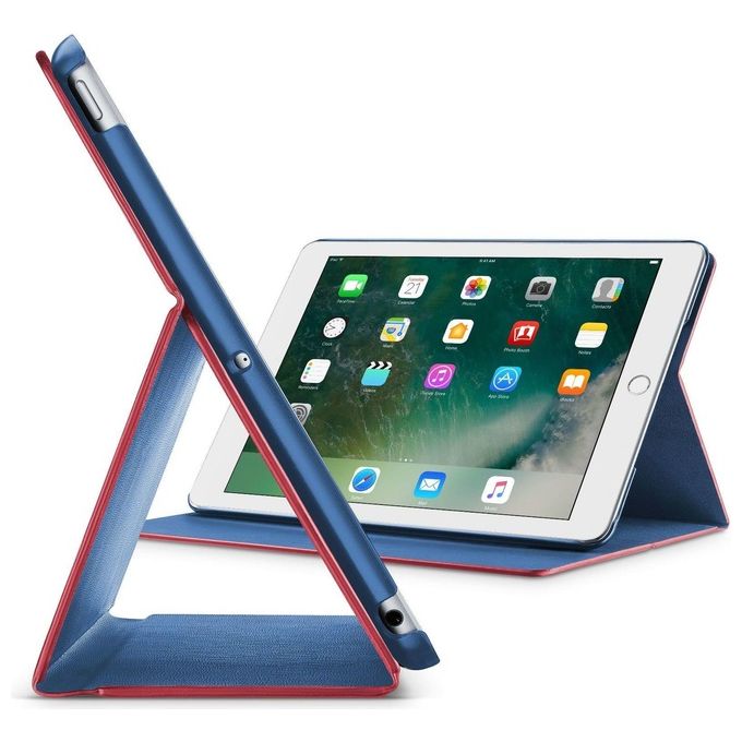 Cellular Line Custodia Stand per iPad 9,7'' Rosso