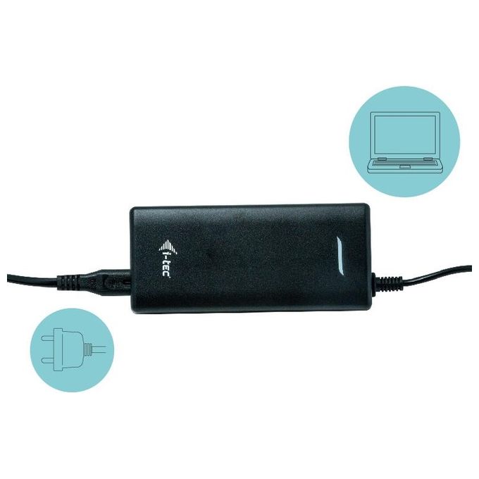 I-tec C31NANOVGA112W USB-C Metal Nano Dock HDMI VGA LAN Power Delivery 100W Alimentatore 112W colore Argento
