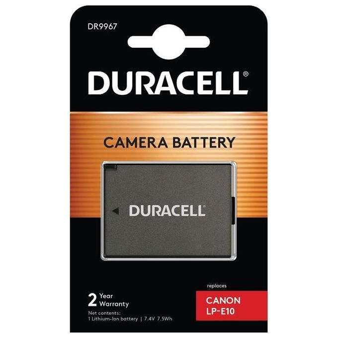 Duracell Batteria Dr9967 Compatibile Canon Lp-e10