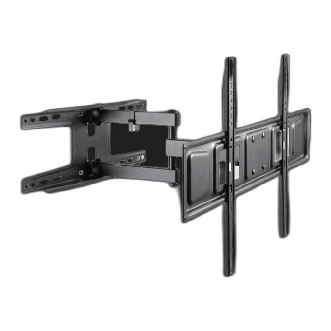 G.B.S. Elettronica JL42804-EXTRA ELB-3070 Supporto TV Parete Universale 30 - 70 Pollici VESA 600x400 mm Inclinabile e Girevole fino a 35 Kg colore Nero