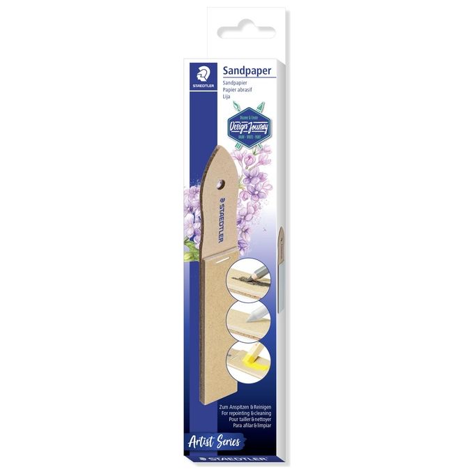 Staedtler Carta Vetrata Fine 12 Fogli