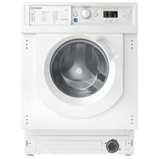 Indesit BIWMIL71252EUN Lavatrice da Incasso Frontale 7 Kg 1200 rpm Classe E 14 Programmi PushandWash (82x60x55 cm) colore Bianco