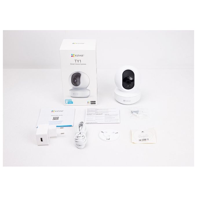 Ezviz Videocamera da Interno Motorizzata Hd e Visione Notturna Intelligente