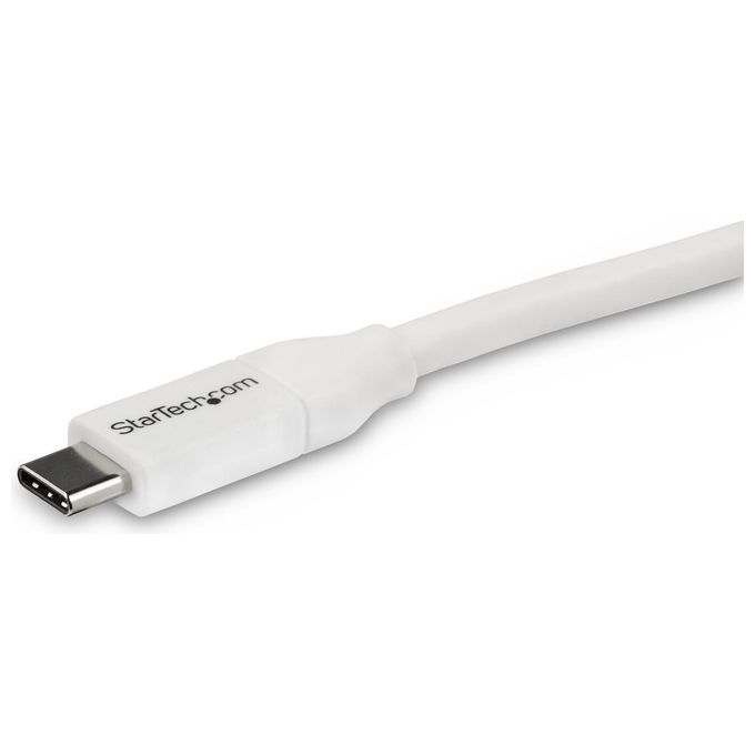 Startech Cavo Usb-C a Usb-C 5a Pd Bianco 4mt Conforme Usb-if