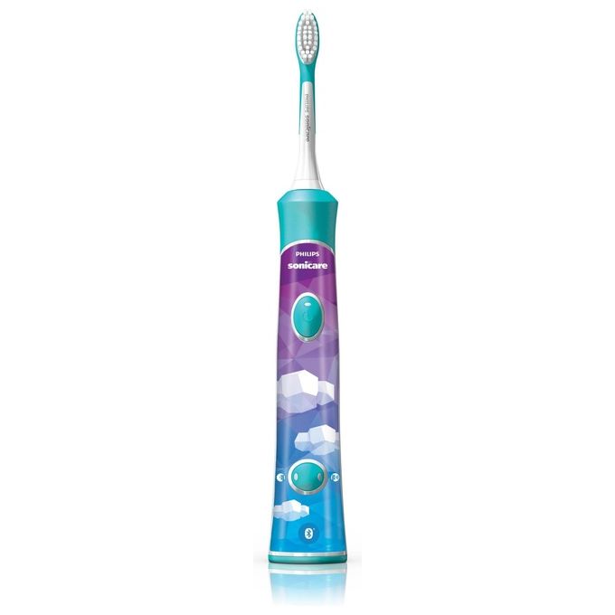 Philips HX6322-04 Sonicare for Kids Spazzolino Elettrico Sonico Ricaricabile con App Bianco