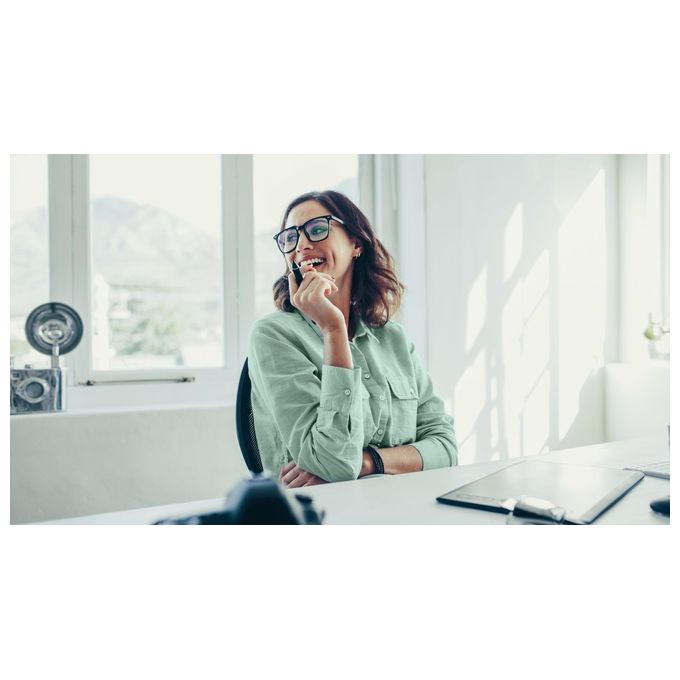 AOC CU34P3CV Monitor Curvo 34'' VA WQHD 100 Hz 4ms USB-C 65W Hub USB RJ45 colore Nero